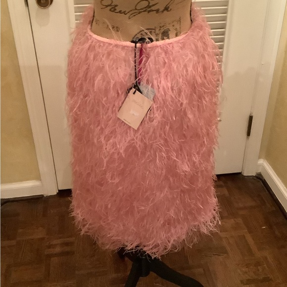 Anessa Scott organza fringe midi skirt. - Picture 5 of 5